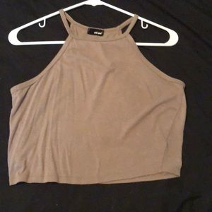 Halter crop top